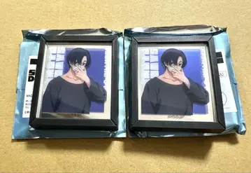 SAKAMOTO DAYS 베이스 야드 프레임 마그넷 세바 마후유 세트