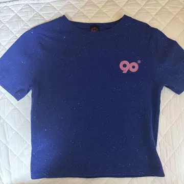 NINETY NINETY 반팔 셔츠 파랑