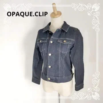 a1213 OPAQUE.CLIP 다크 데님 자켓