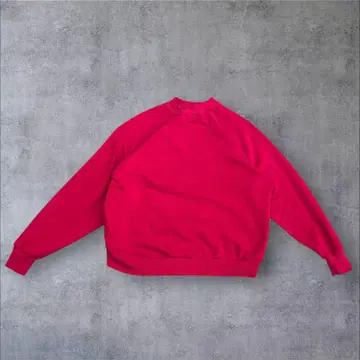 USA제 구제 의류 90s 무지 맨투맨 래글런 짧은 기장 노코어 Y2k
