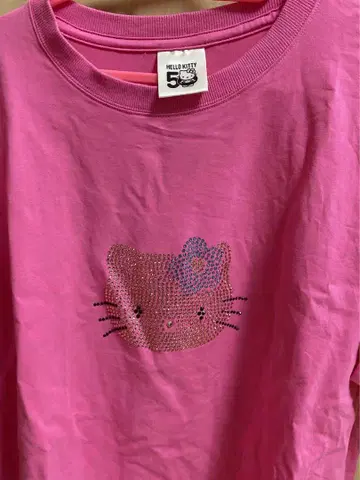 스핀스 키티 큐빅 레귤러 T셔츠 썸머