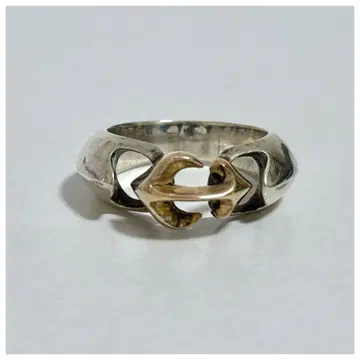 MOD PM 실버 925 10K 닻 반지