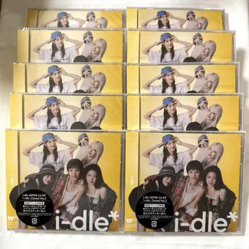 idle 일본 앨범 CD 미개봉 10개 세트 jewel.ver