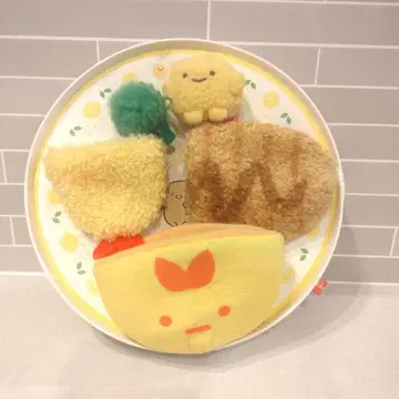 스미코구라시 아게코 플레이트 아게다마 테노리 봉제 인형
