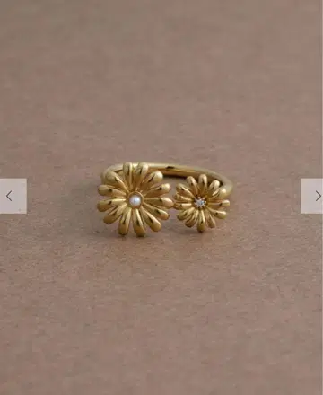 ete bijoux [마가렛] 펄 다이아몬드 반지 15호