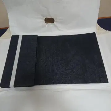 나고야 오비 블랙 순수 실크 새상품