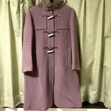 [ 가격 인하 ] 질 바이 질 스튜어트 더플 코트 M 퍼플