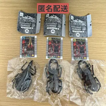 2종 3점 갑충왕자 무시킹 무시 피규어 컬렉션 3 아더 컬렉션 편