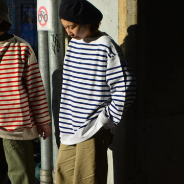 blurhms ROOTSTOCK Border Basque Shirt | 브랜드 중고거래 플랫폼