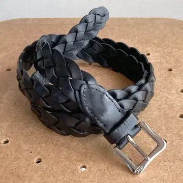 J&M DAVIDSON ENVELOPE BUCKLE BELT Blk 34
