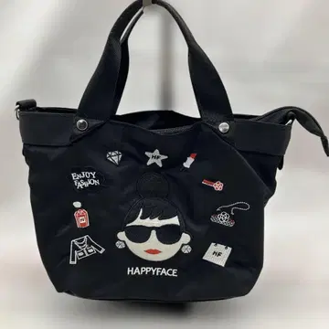 숄더 결품 HAPPY FACE EMMA 토트백