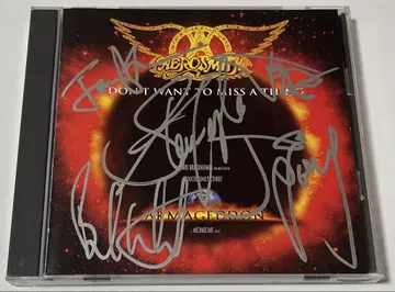 Aerosmith 사인 포함 CD