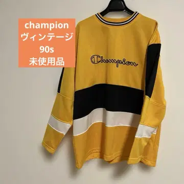 미사용 새상품 champion 빈티지 트레이닝복 상의 레트로 y2k
