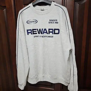 INGNI 그레이 트레이닝복 REWARD 자수
