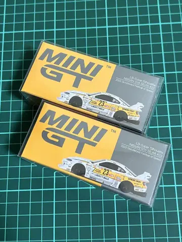 새상품 MINIGT No.618 S15 실비아 슈퍼 실루엣 2개 세트