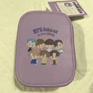 시마무라 BTS Island: 인더썸 봉제 인형 파우치 보라색