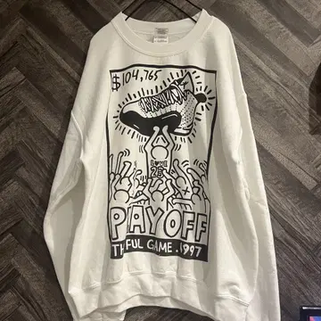 [ 레어 ] Keith Haring x JORDAN 맨투맨 GILDAN