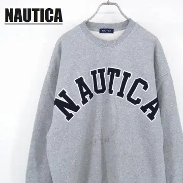 NAUTICA 맨투맨 트레이닝복 풀오버 오버 사이즈 S 그레이