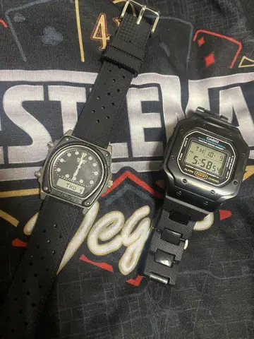 실버 웨이브 하이브리드 G-SHOCK 커스텀 (풀 메탈) 베젤