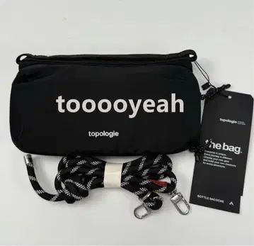 topologie 블랙 숄더백