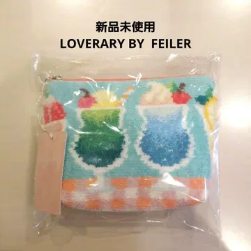 미사용 새상품 LOVERARY BY FEILER 라브라리 파를러 파우치