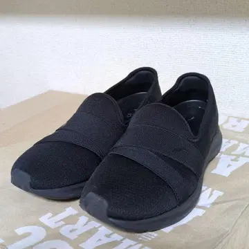 PUMA 블랙 슬립온 여성용 25