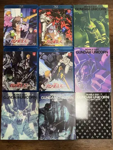 기동전사 건담 UC 유니콘 Blu-ray 1~7