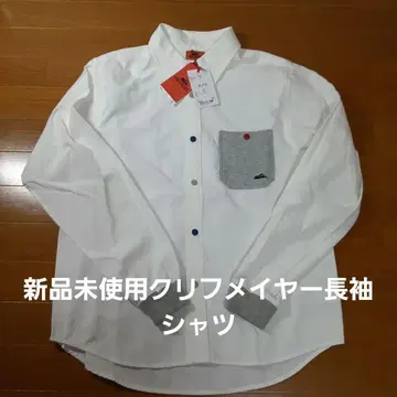 미사용 새상품 KRIFF MAYER 화이트 코튼 셔츠 M