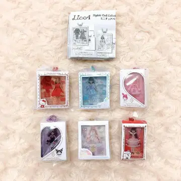 LiccA Sanrio characters 미니어처 패키지 컬렉션
