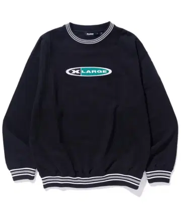 XLARGE 네이비 로고 트레이닝복