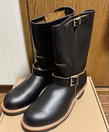 US 9 1/2 27.5cm 2966 레드윙 크림슨 엔지니어 복각