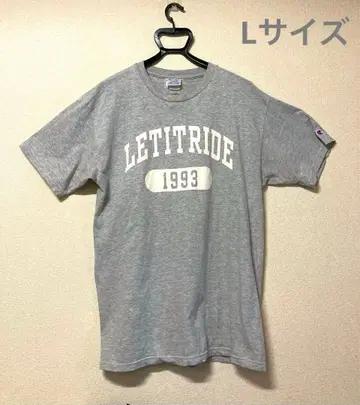 Let it Ride x champion 티셔츠 LARGE '90