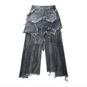 24ss cozyworldwide 레이어드 데님 팬츠 택 포함