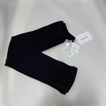 새상품 택 HANRO 울 실크 레깅스 XS 블랙