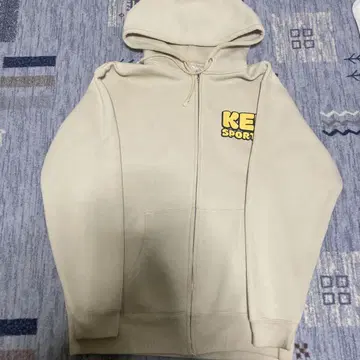 KEI SPORTS 풀 집업 후드티 L