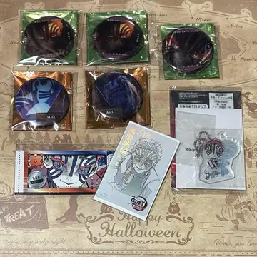 아카자 귀멸의 칼날 무한성 이야기 캔뱃지 무비 티켓풍 카드