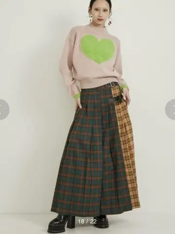 PAMEO POSE Hyper Slit Skirt 롱 스커트