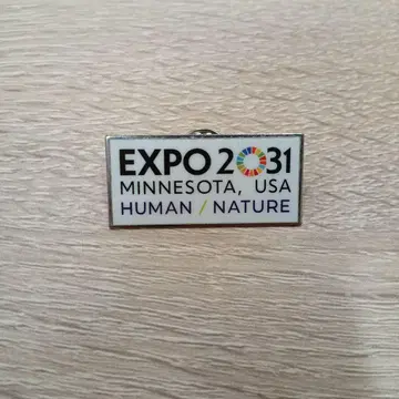 EXPO 2031 핀 배지 MINNESOTA