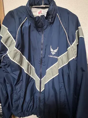 U.S. AIR FORCE PTU 트레이닝 자켓 M 밀리터리