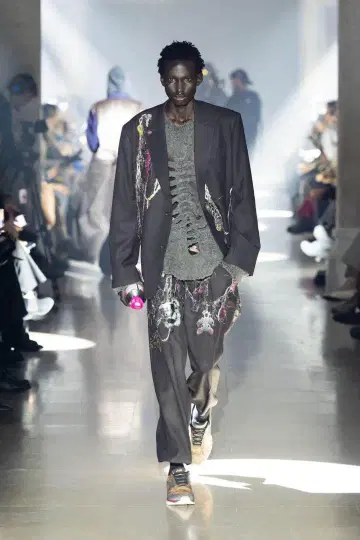 doublet 25AW 자수 팬츠