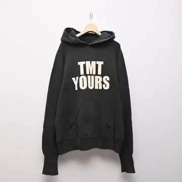 TMT YOURS BIG3 가공 후드 맨투맨 L 블랙
