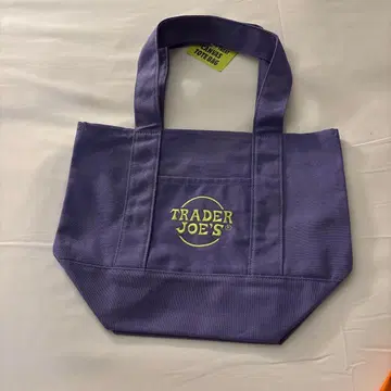 TRADER JOE'S 토트백 보라색