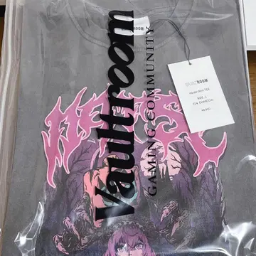 vaultroom nqrse DEVIL TEE / charcoal