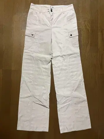 tech nylon straight pants 90s