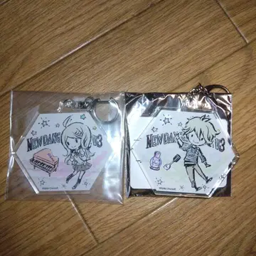 단간론파 V3 아크릴 키링 2개 세트