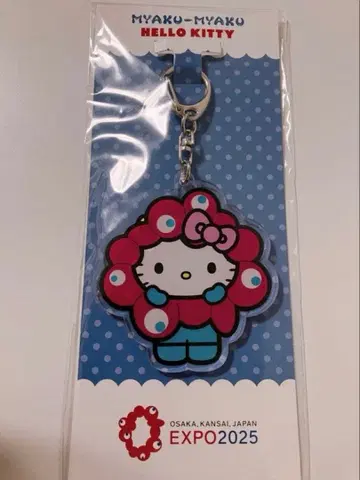 오사카 간사이 만박 산리오 헬로키티 미야쿠미야쿠 변신 아크릴 키링