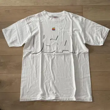 구제 의류 Apple USA 90s T셔츠