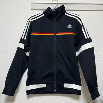 adidas 스트라이프 저지 블랙