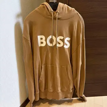 BOSS 베이지 후드티 M 사이즈