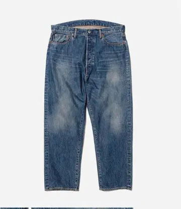 A.PRESSE Washed Denim Wide Pants 34/30
